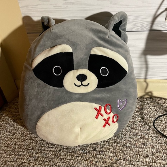 Squishmallows Toys Squishmallows Randy The Raccoon 2 Stuffed Plush Great Condition No Hang